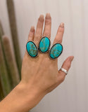 Kingman Turquoise Oval Ring