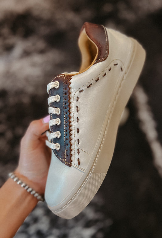 Aimee Leather Sneakers