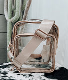 Clear Guitar Strap Crossbody Bag