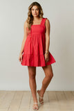 Lucky in Love Red Mini Dress