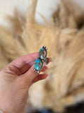 Thunder MT Authentic Turquoise Ring