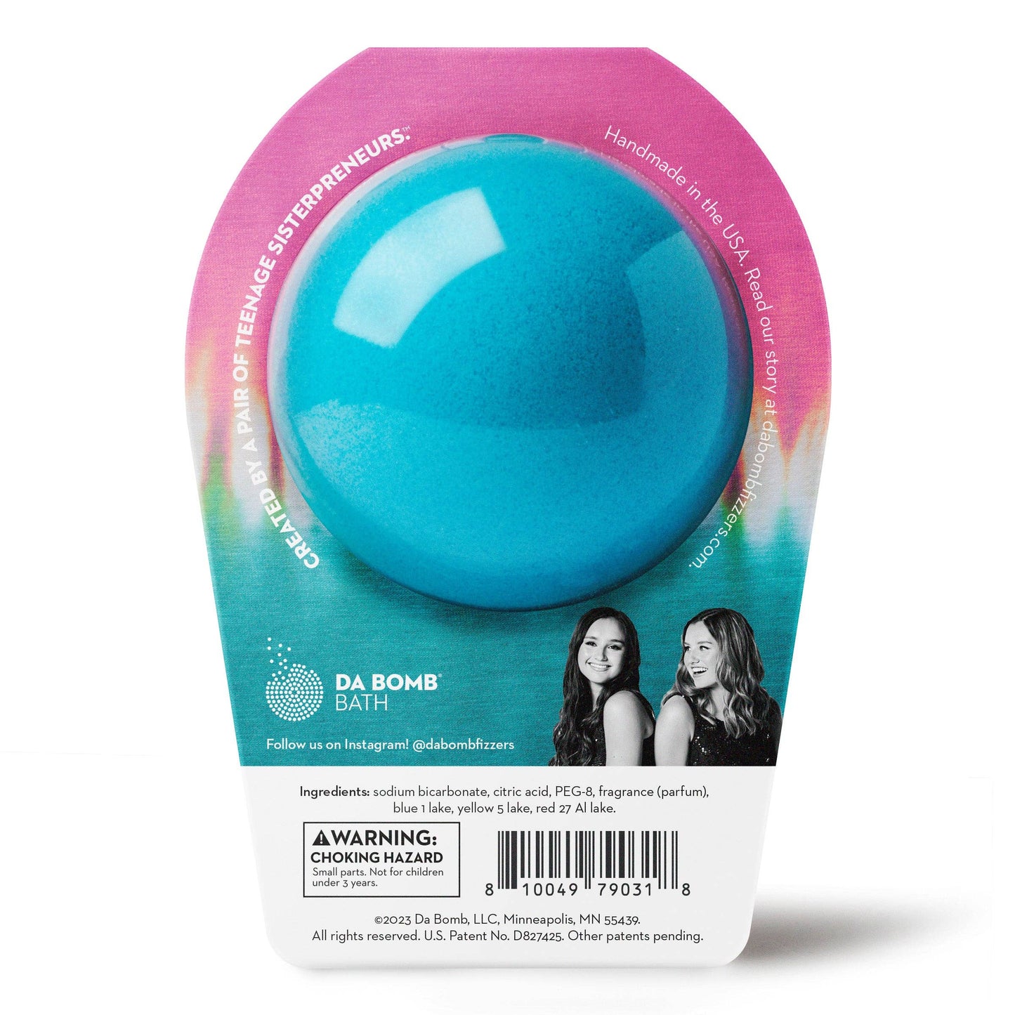 Tie Dye Blue Bomb
