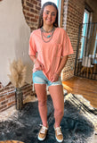 The Sydnee Top *Peach