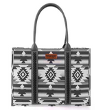 Black Aztec Wrangler Tote