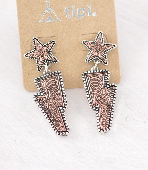 Tooling Bolt Earrings