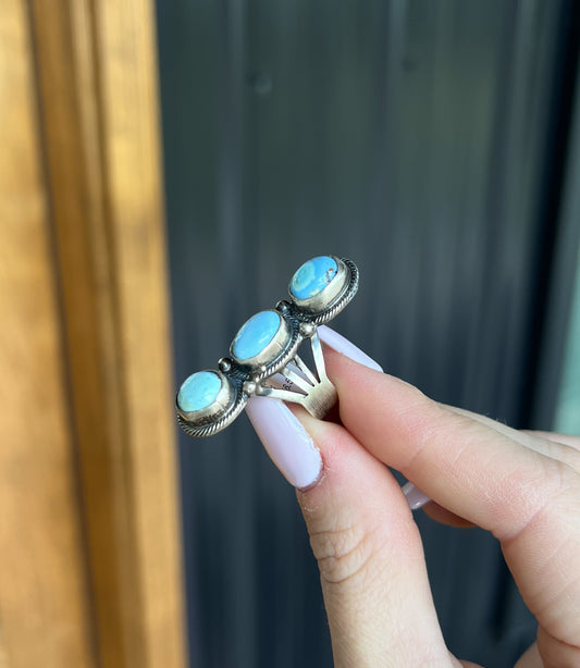 Anderson Largo Authentic Turquoise Ring *Size 6.5
