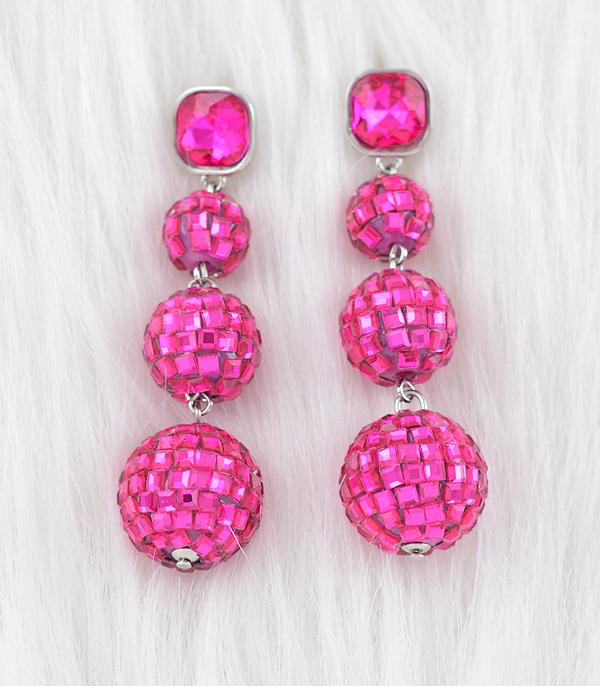 Disco Ball Earrings