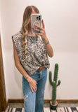 Leopard Dreams Top