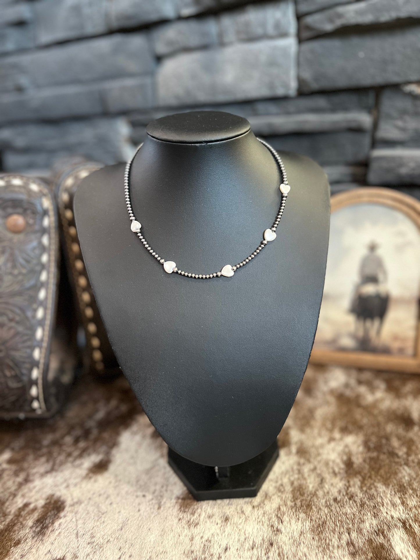 Heart of Pearl Necklace
