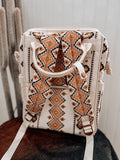 Tan Wrangler Aztec Diaper Bag