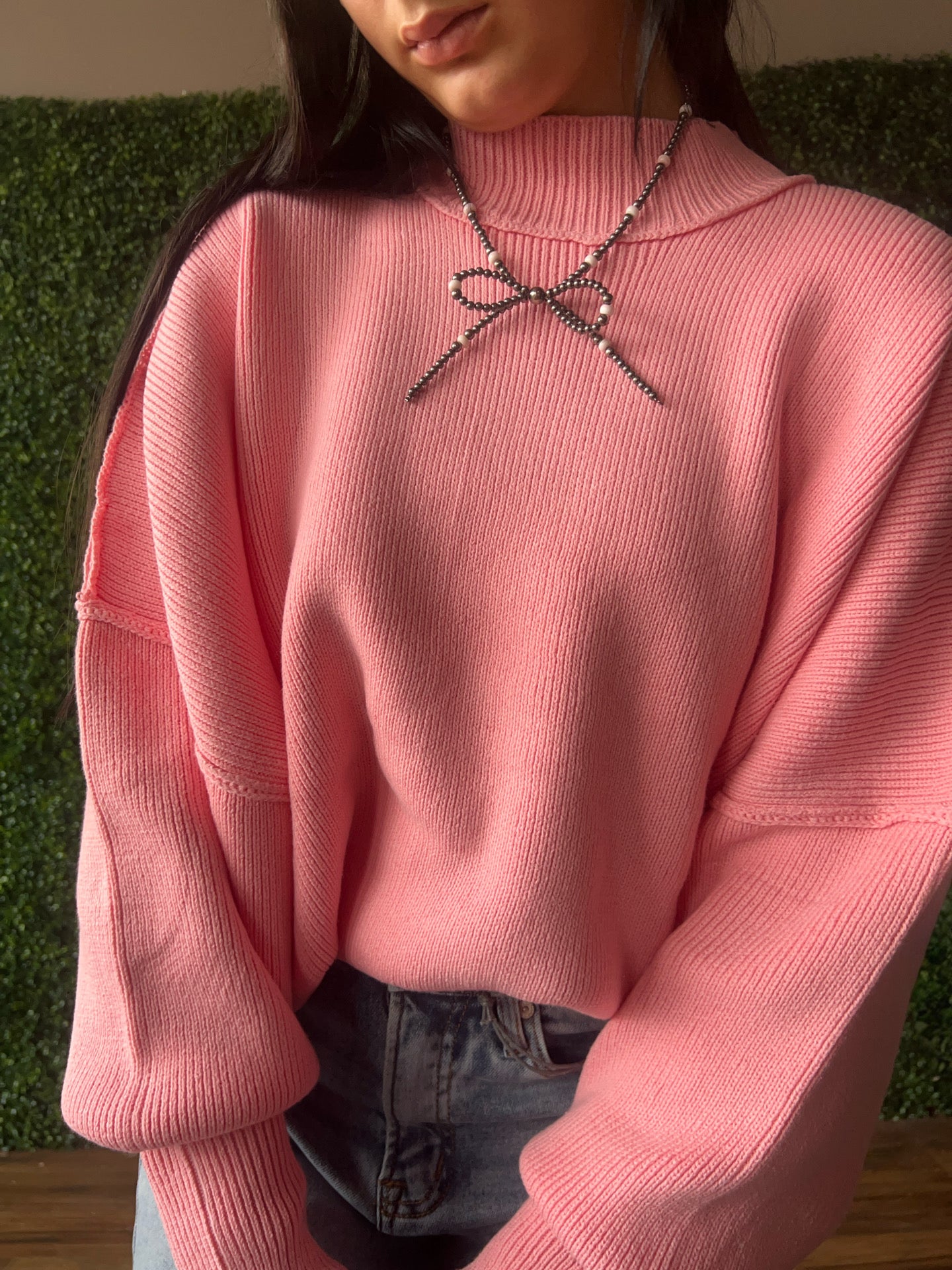 The Eloise Sweater *Pink