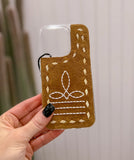 Boot Stitch IPhone 15 Pro Case