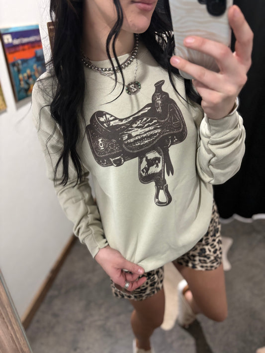 Saddle Sweatshirt