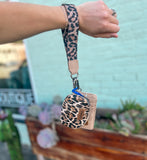 Cheetah Wrangler Wristlet