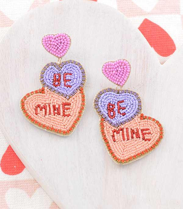 Be Mine Heart Earrings