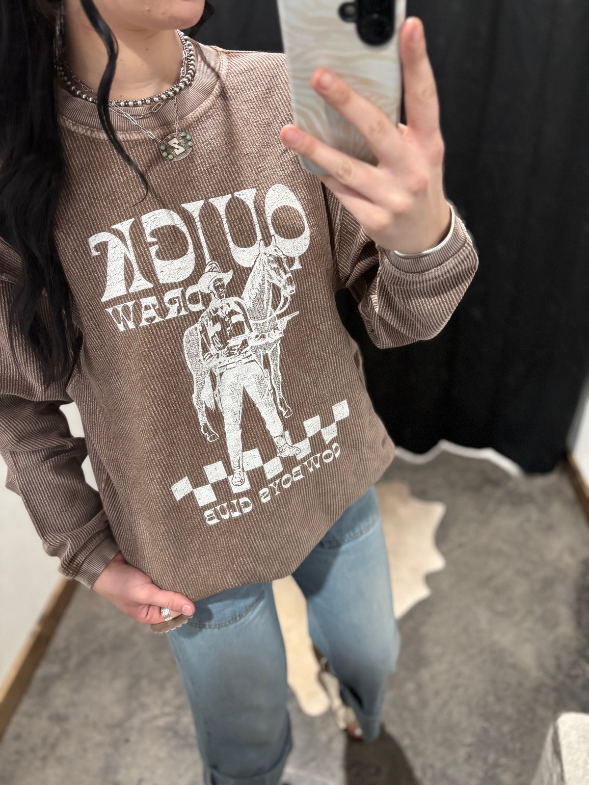 Quick Draw Corded Sweatshirt