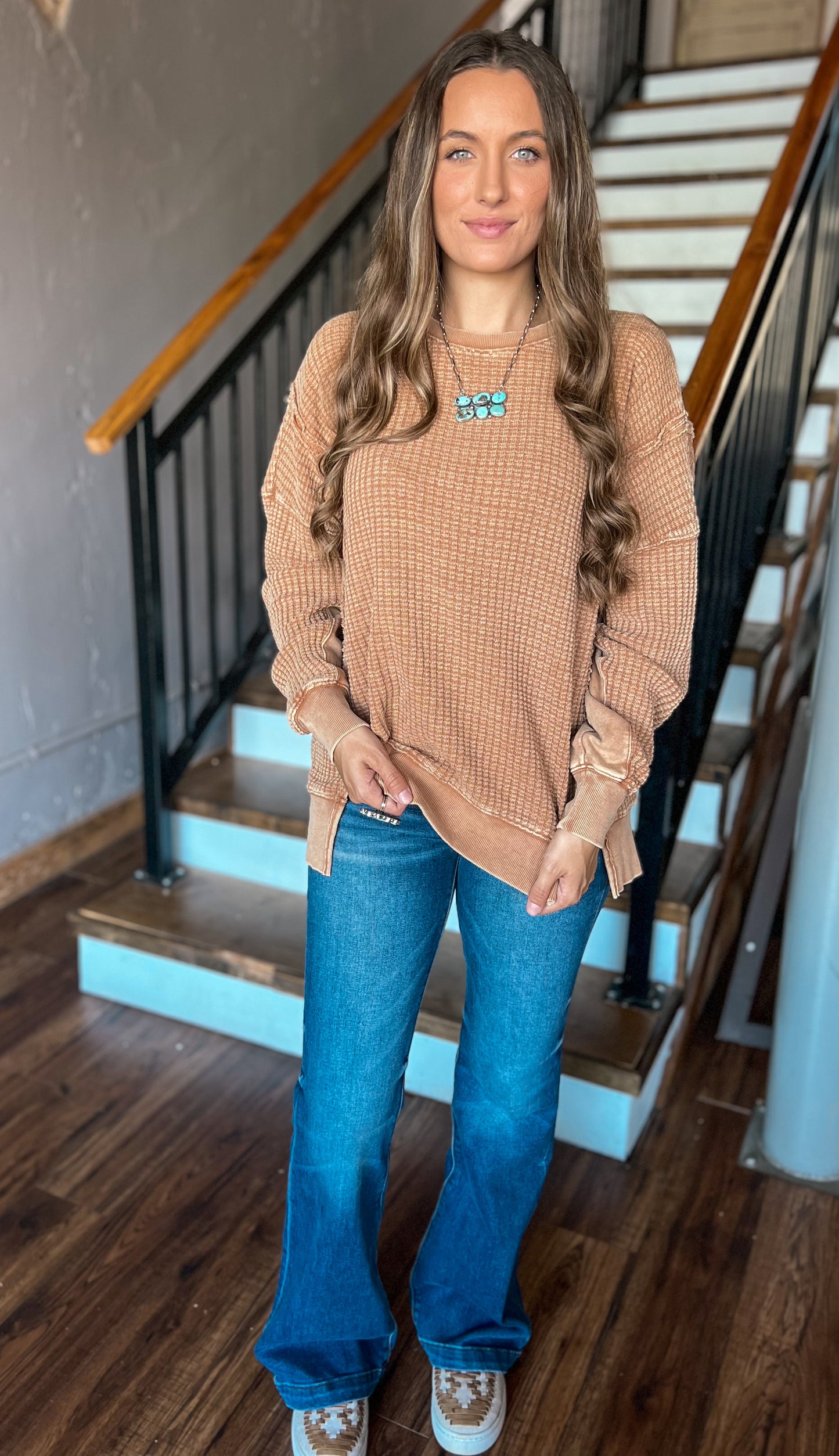 Ash Almond Top