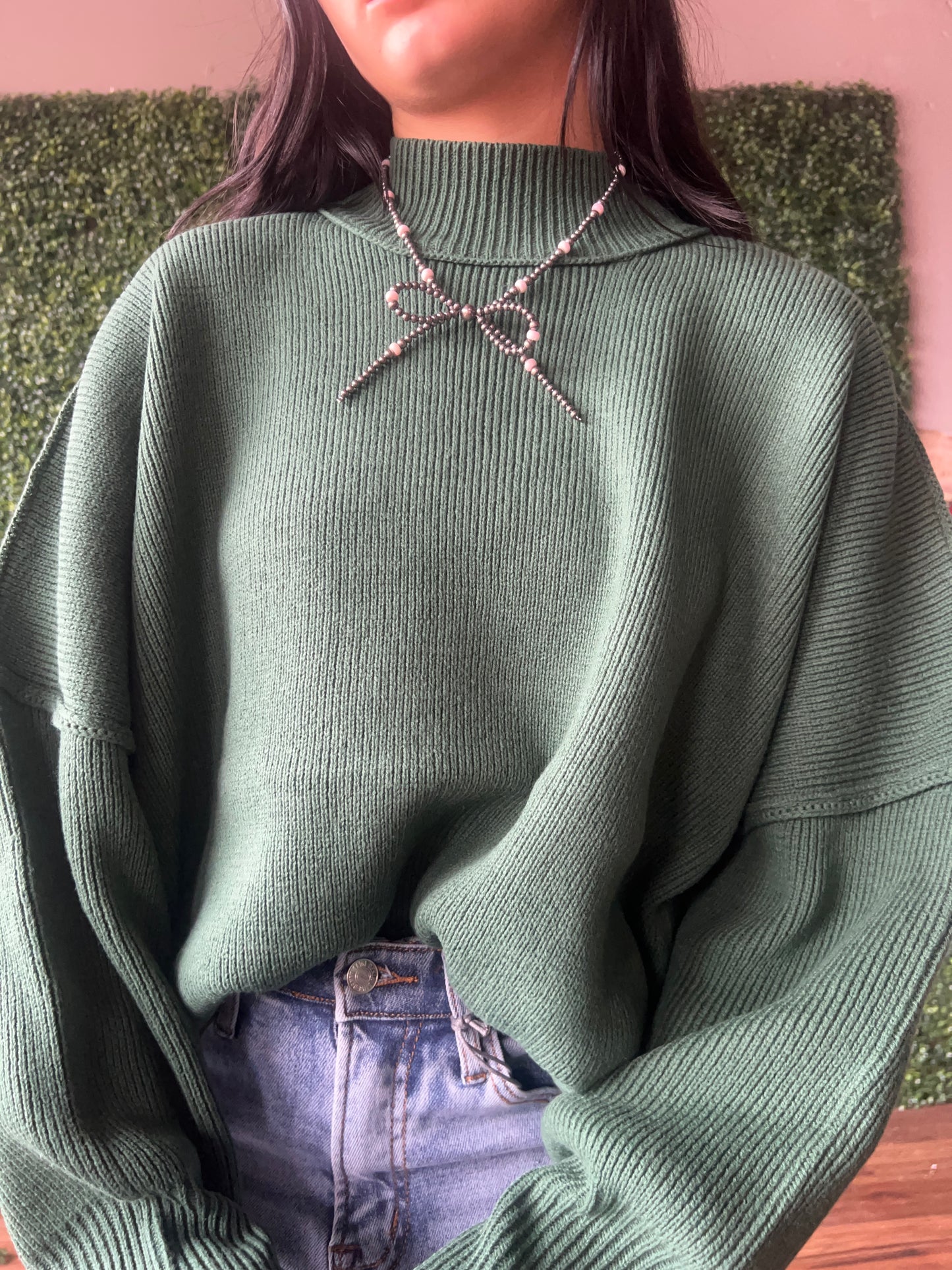 The Eloise Sweater *Green