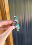 Thunder MT Authentic Turquoise Ring