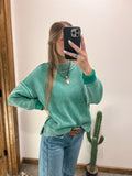 Lenna Oversized Sweater *Green