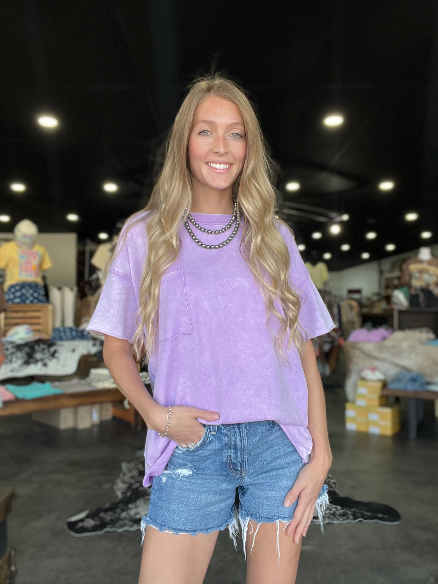 The Tilley Top *Lavender