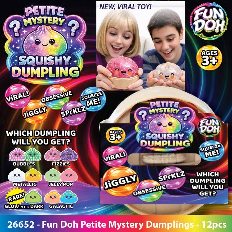Squishy Mystery Mini Petite 2.5" Dumpling Toy