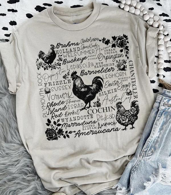 Chickens Graphic Tee
