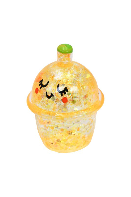 Boba Glittery Maltose Squishy