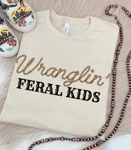 Wranglin Feral Kids Graphic Tee