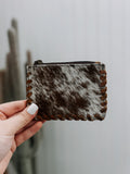 Cowhide Coin Purse