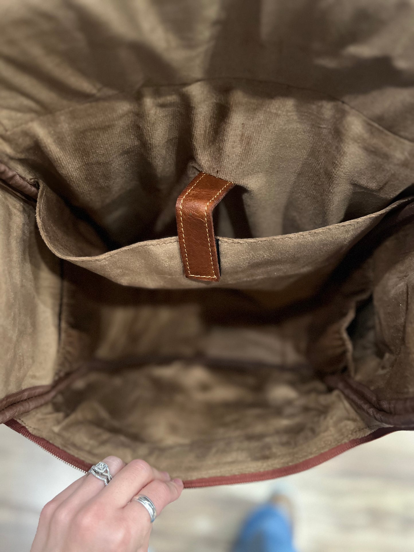The Drake Backpack/Diaper Bag