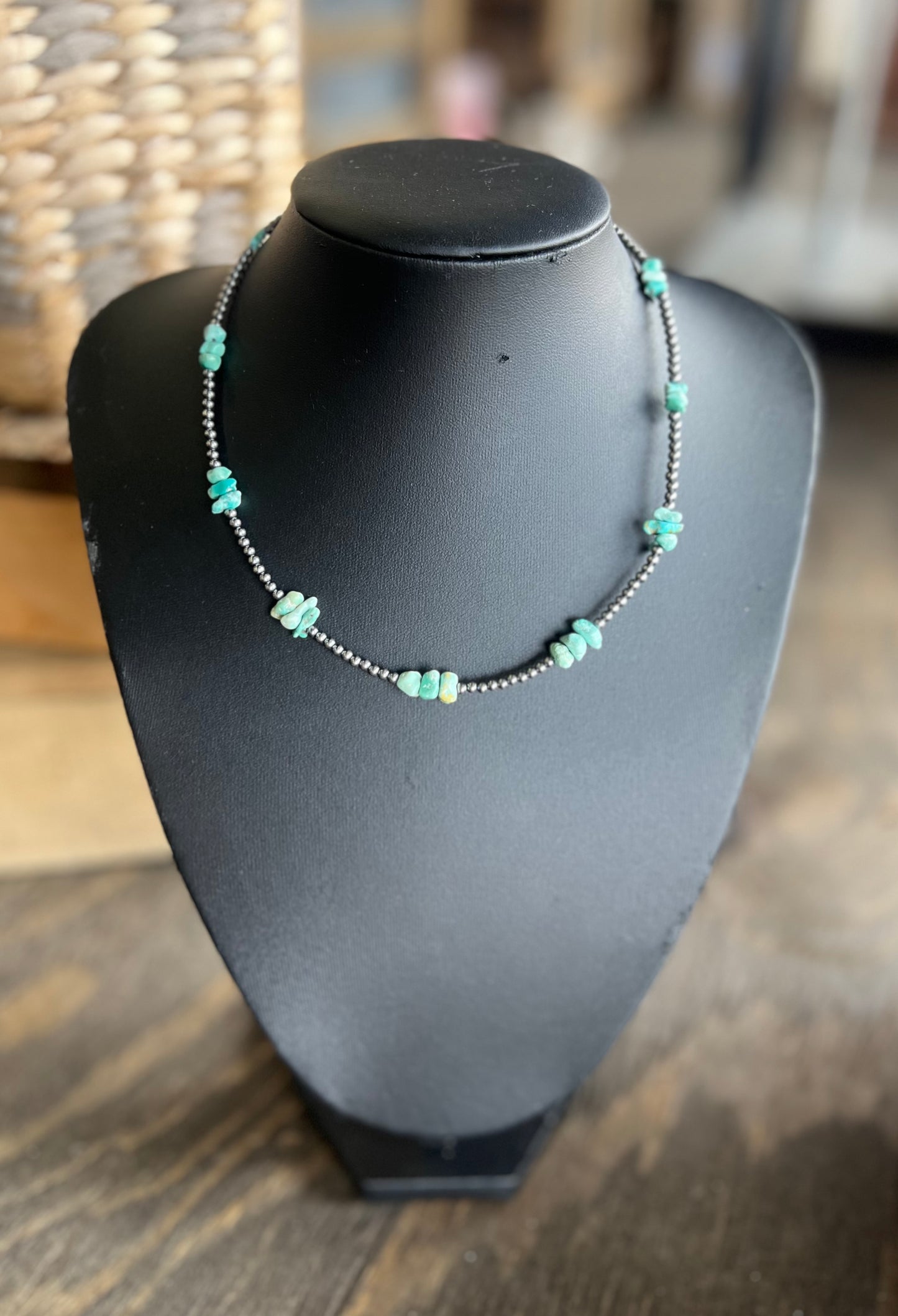 Lone Mountain Turquoise Necklace