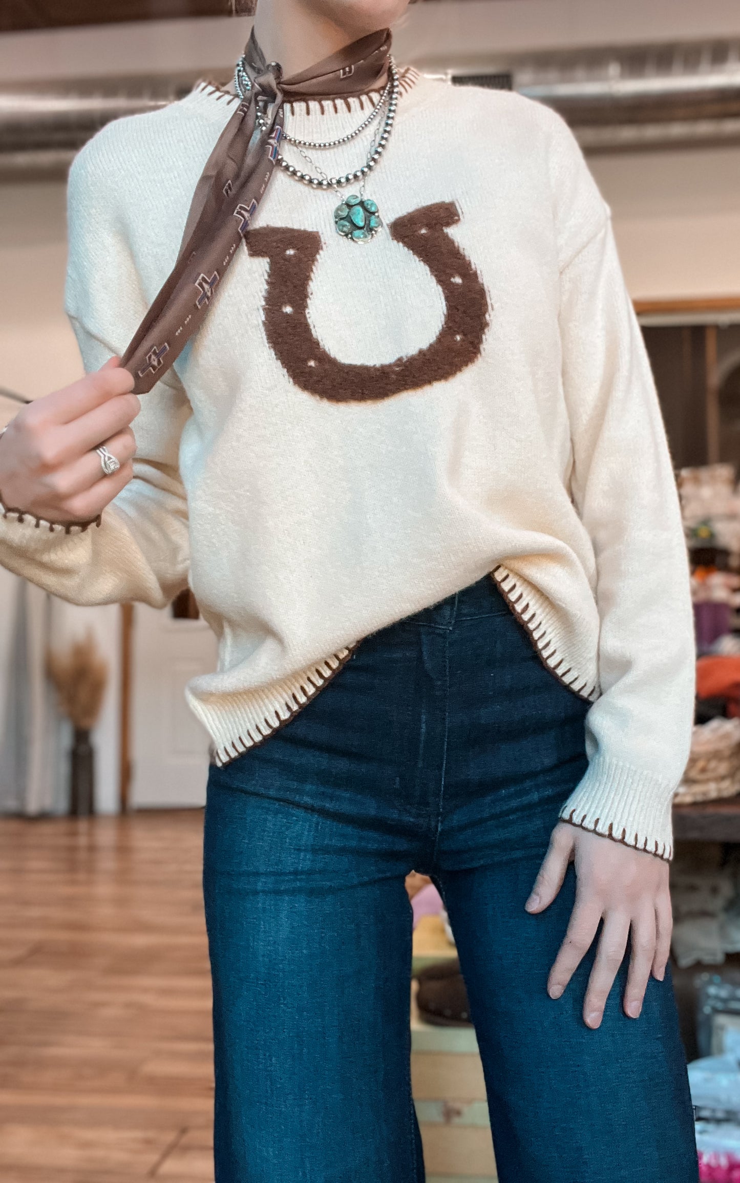 Horsing Around Sweater