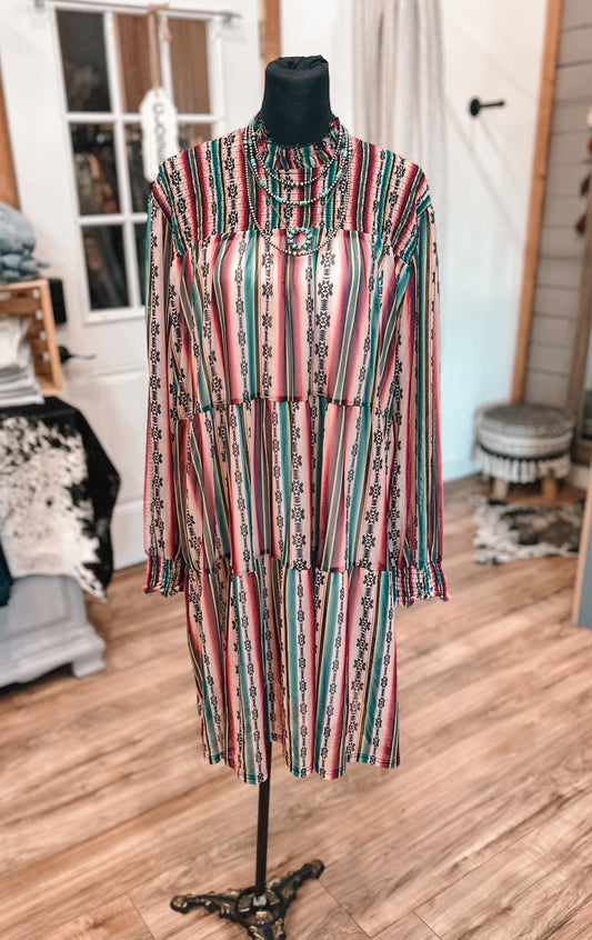 Serape Dress
