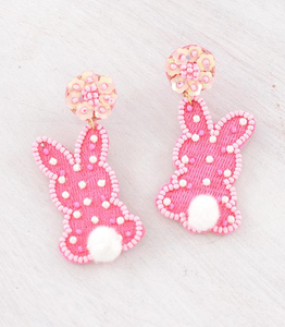 Bunny Bead Earrings