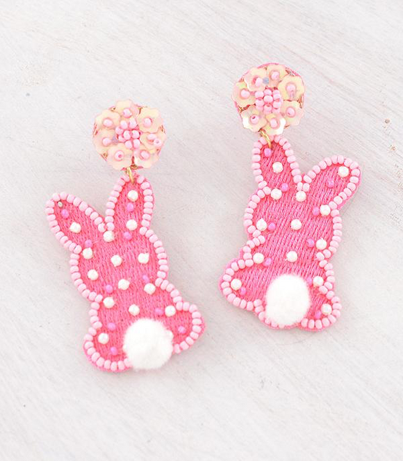 Bunny Bead Earrings