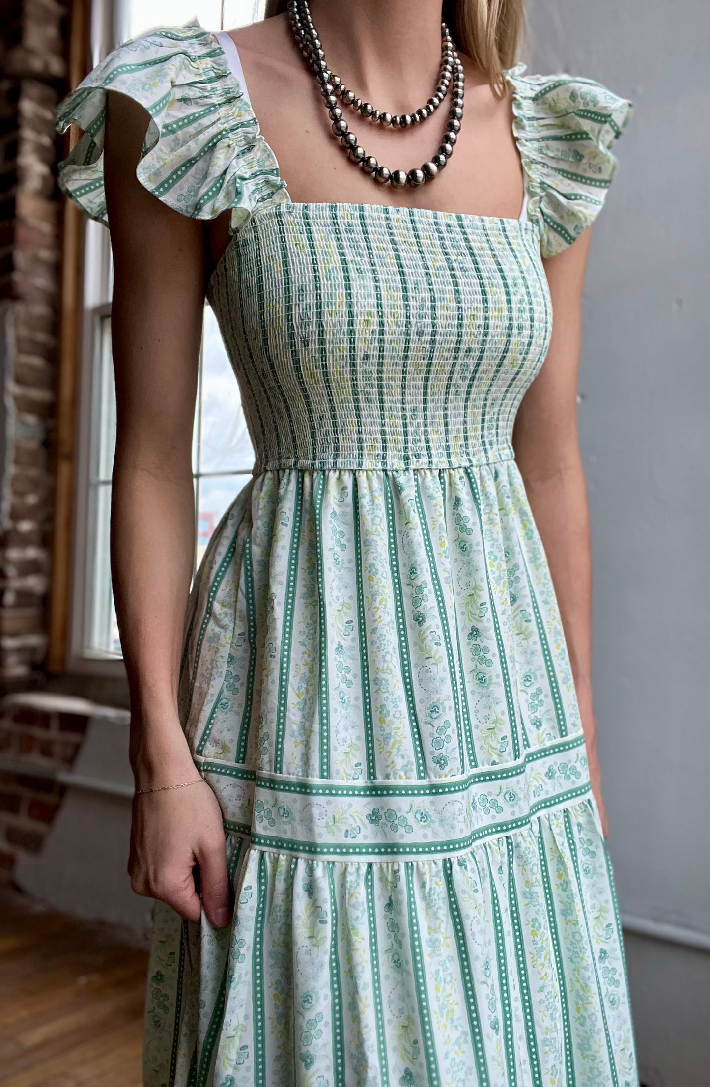 Sage Serenity Dress