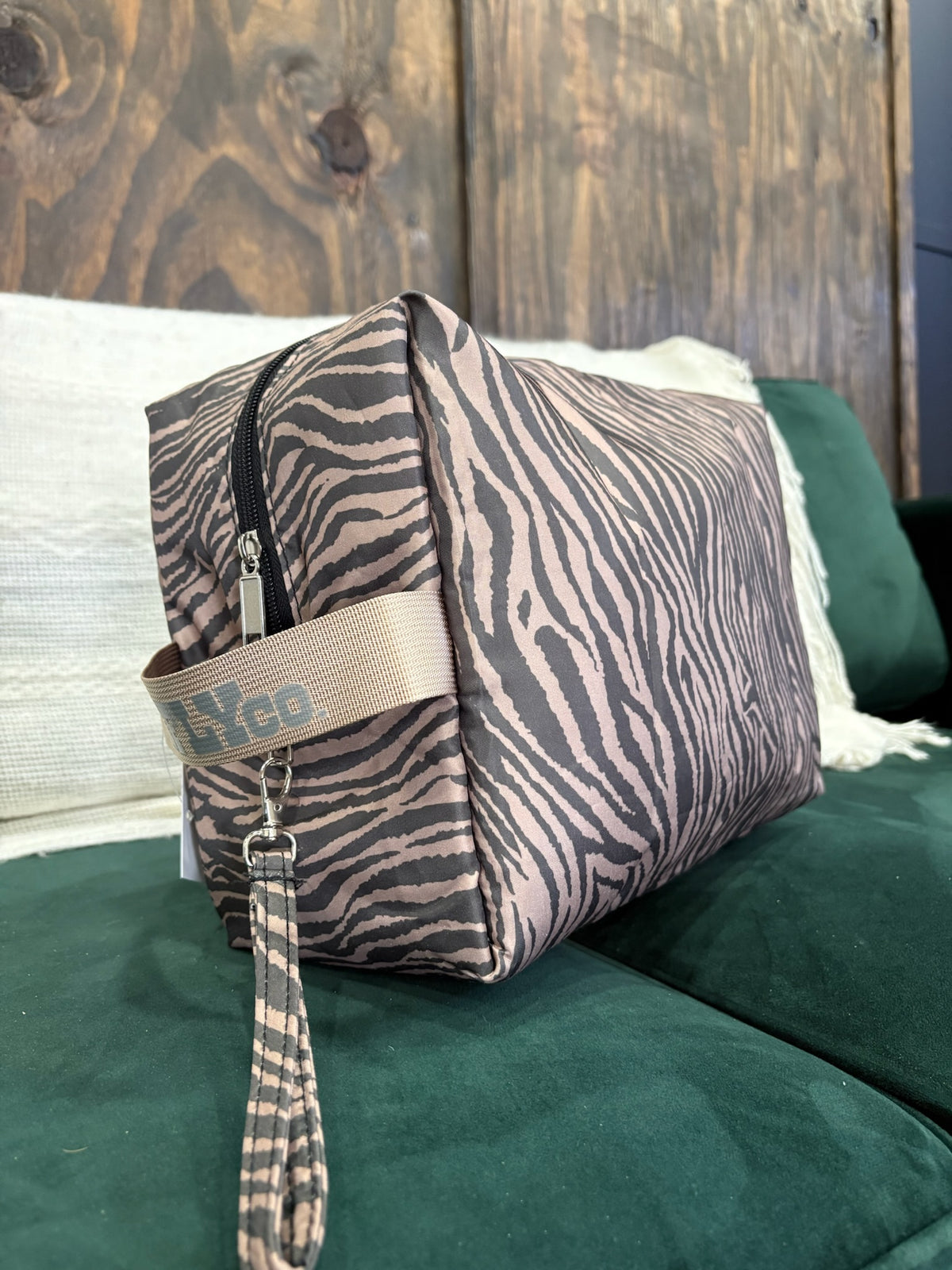 The Zebra Traveler Bag