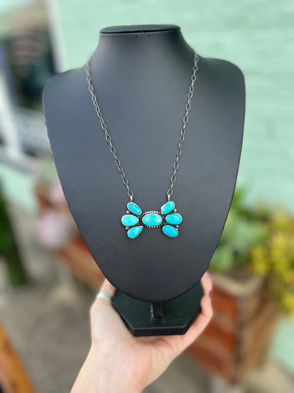 Lorenzo Juan Navajo Turquoise Necklace