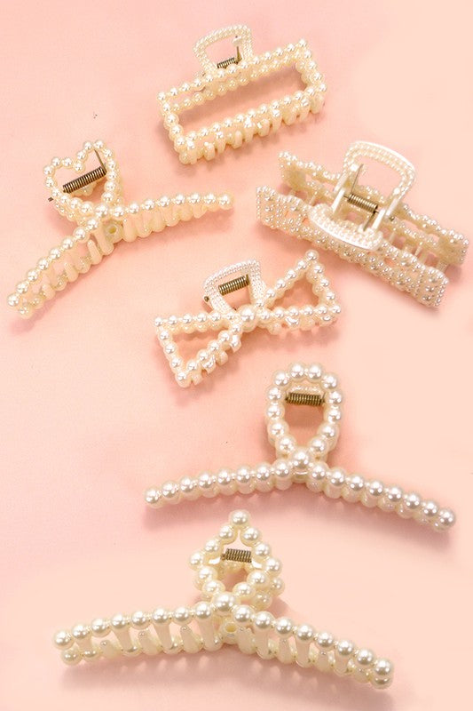 Pearl Claw Clip