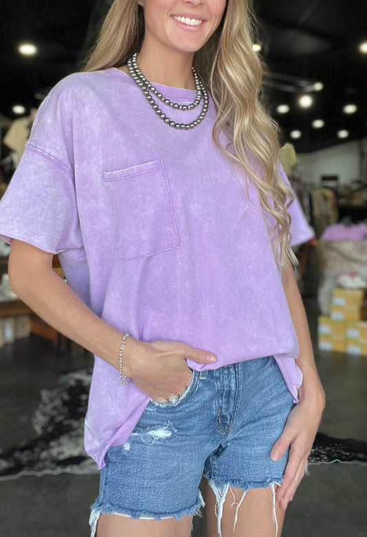 The Tilley Top *Lavender