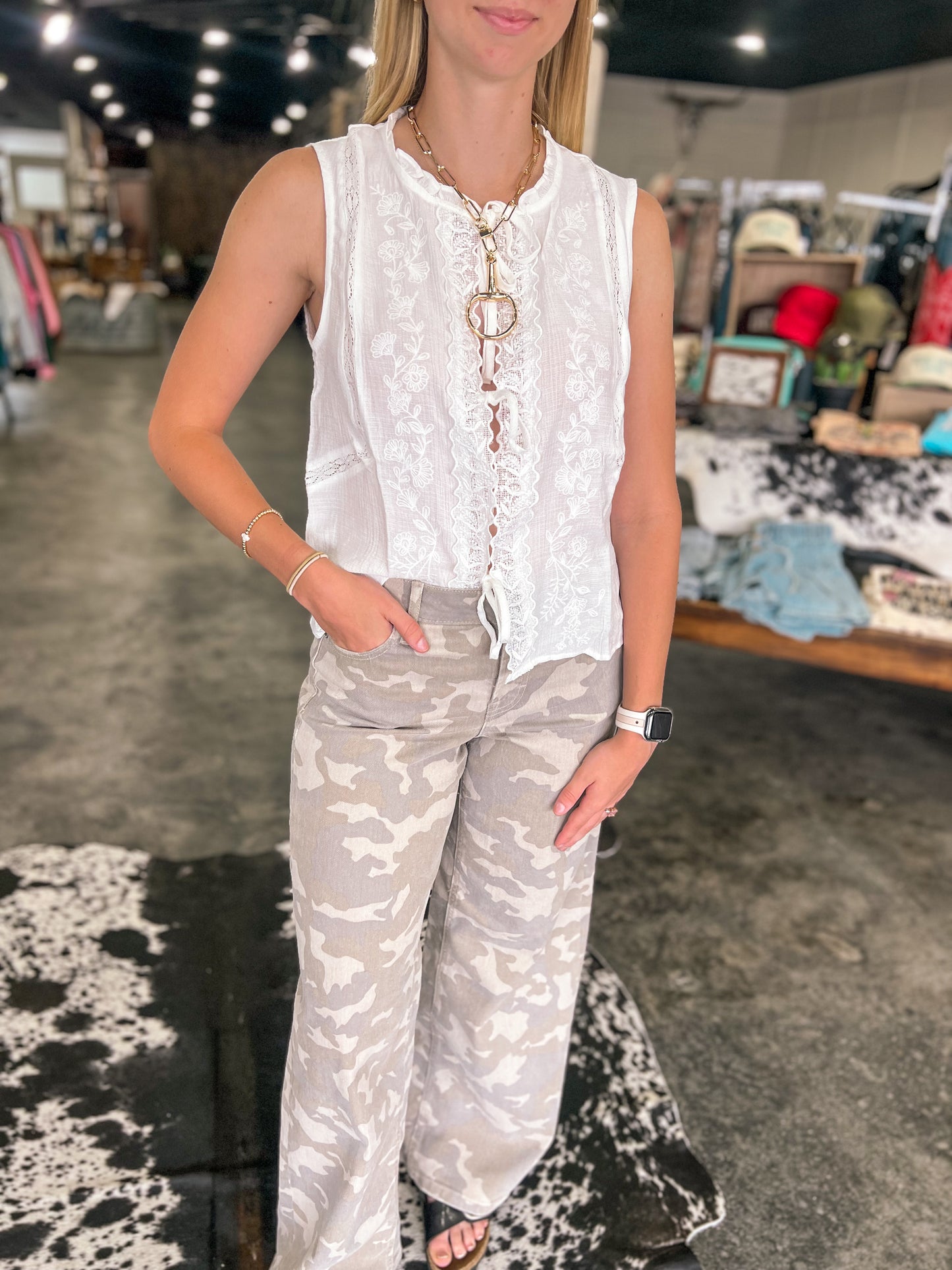 Darling Details Lace Top