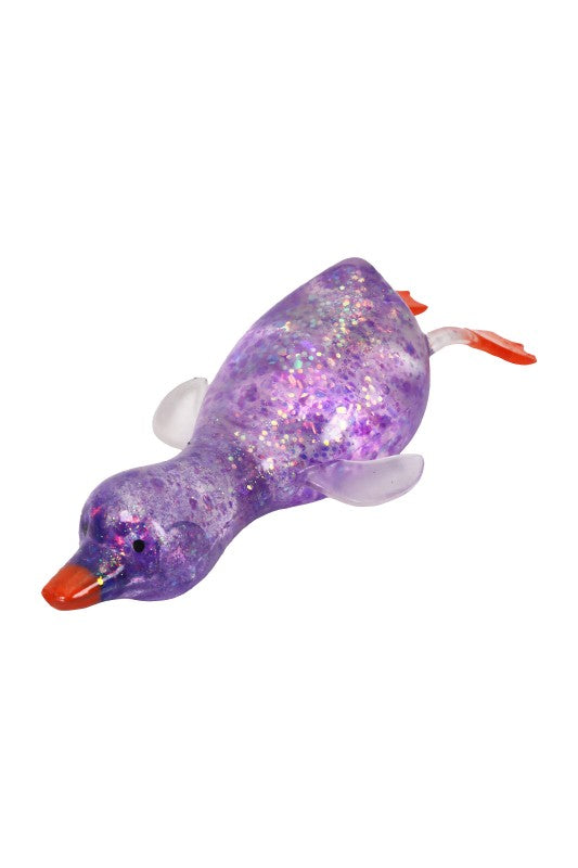 Flying Duck Maltose Glitter Squishy