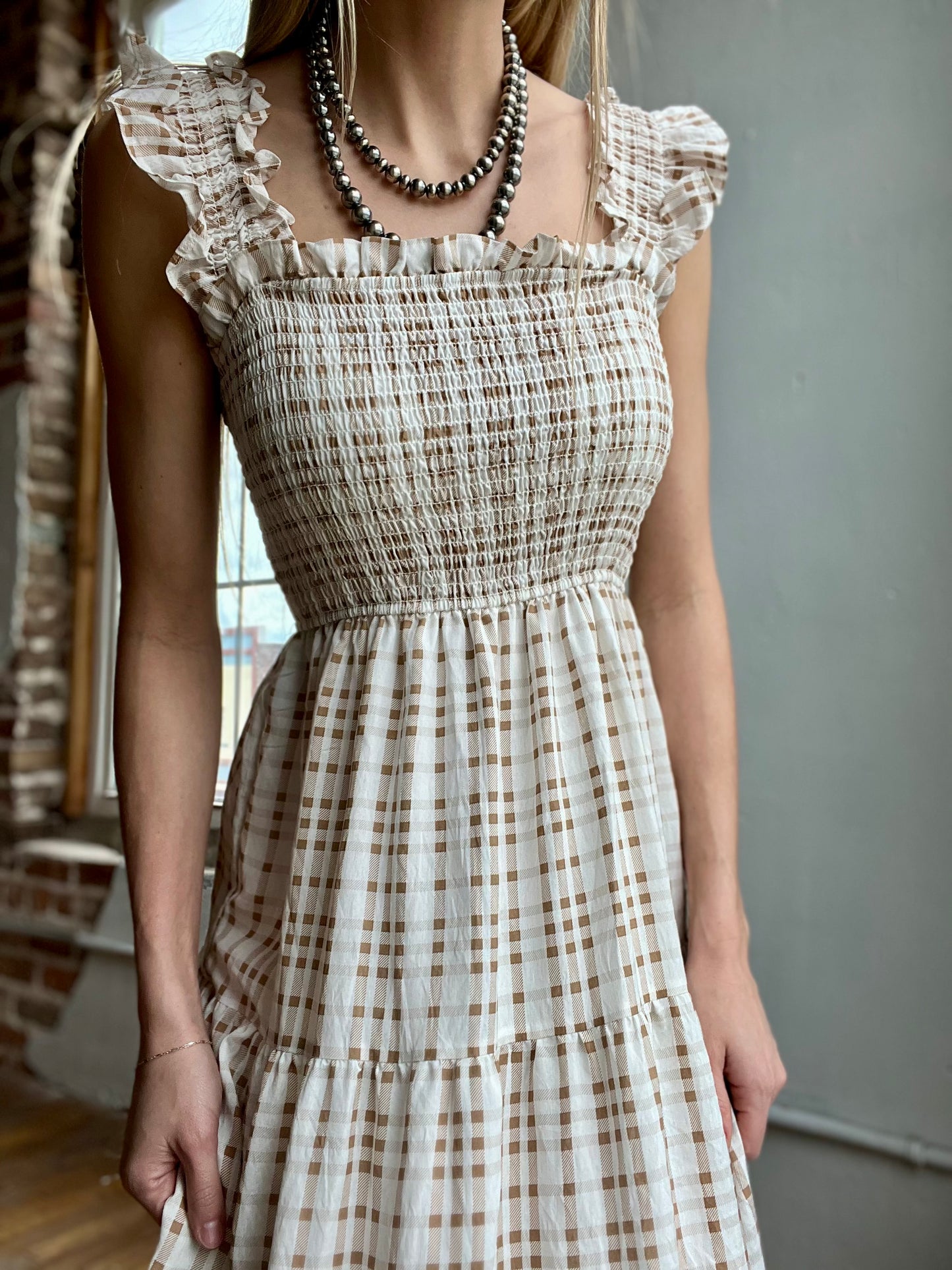 The Golden Hour Midi Dress