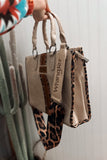 Wrangler Leopard Small Tote/Crossbody *Khaki