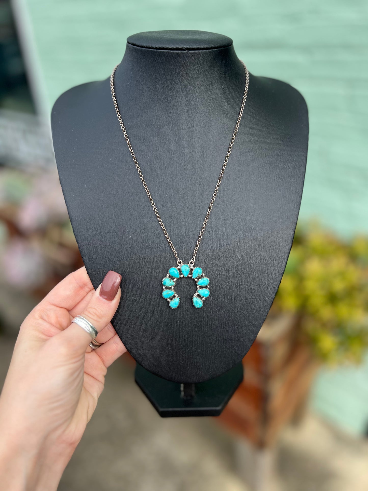 Turquoise Naja Necklace
