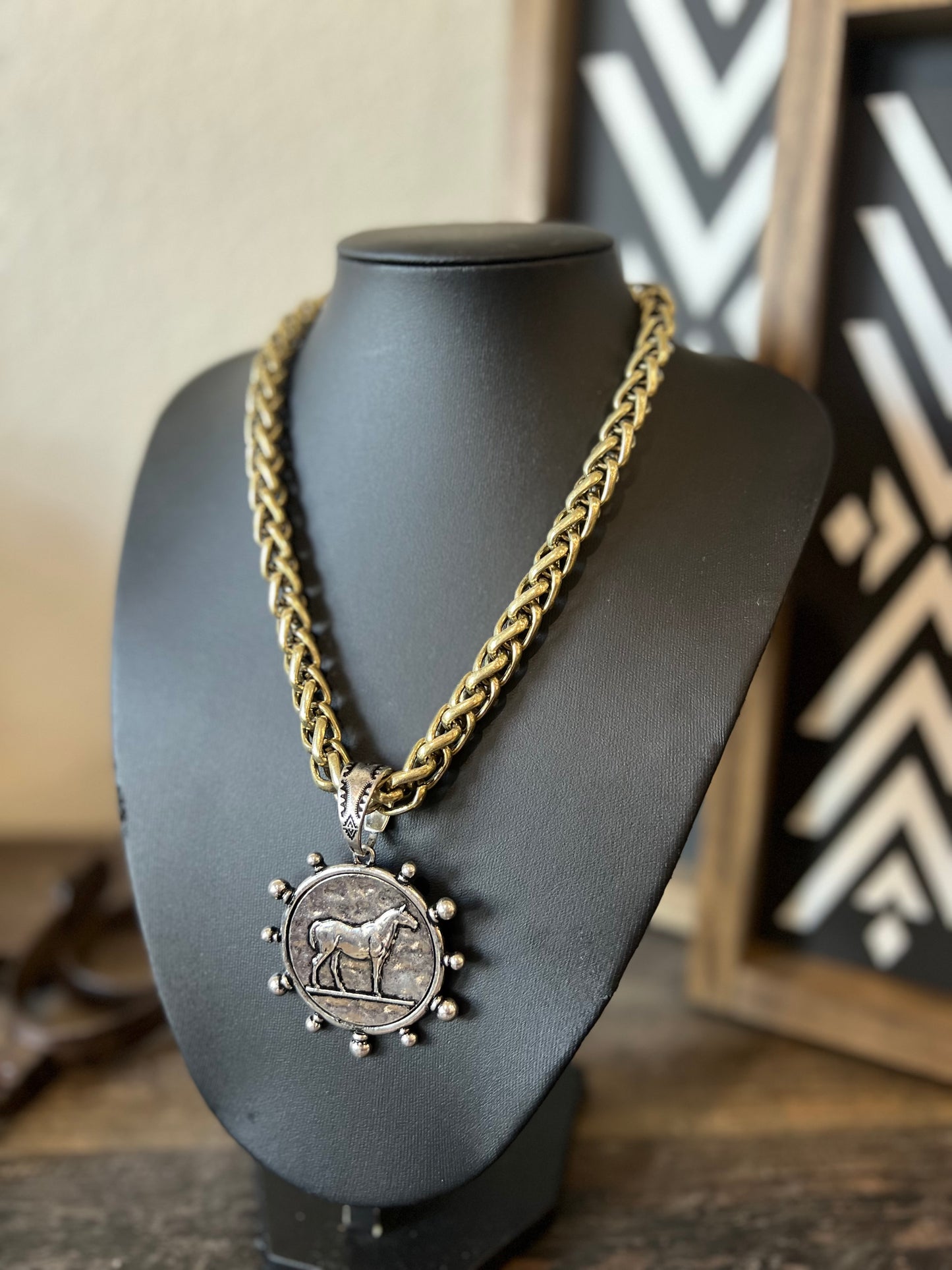 The Lucky Mare Necklace