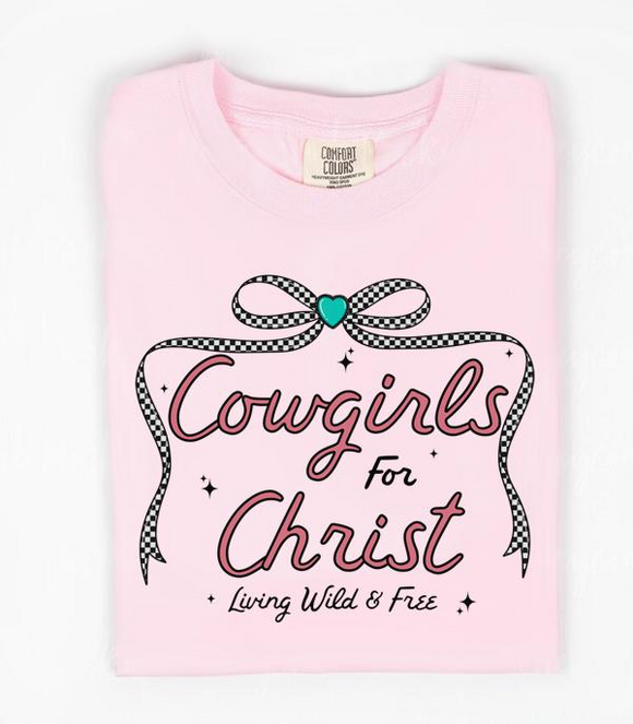 Cowgirls For Christ Graphic Tee