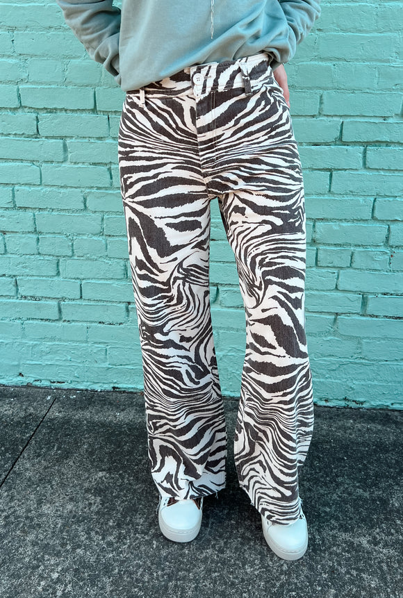 Zae Zebra Pants