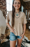 The Sydnee Top *Taupe
